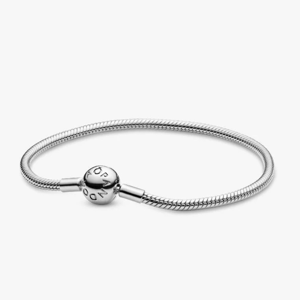 Pandora Moments Snake Chain Silver Bracelet